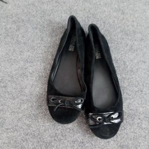 Kenneth Cole Reaction Flats Womens Size 9M Leather Ballet Shoes Truth Time